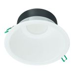 Philips LED Downlight Coreline DN142B Aluminium Valkoinen 11W 1200lm 60D - 830 Ciepła Biel | Aukko 155mm - IP20 - Ściemnianie - Valkoinen Reflektor