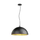 SLV Forchini 50 Lampa Wisząca Plastikowy Czarny | Nadaje Się Do 1x E27 