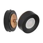 Ledvance LED Decor Spot Pluto Stal Czarny 4.8W 300lm - 830 Ciepła Biel