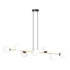 Emibig Lampa Wisząca Gravity Stal Czarny | Nadaje Się Do 8x E14 - Max 10W